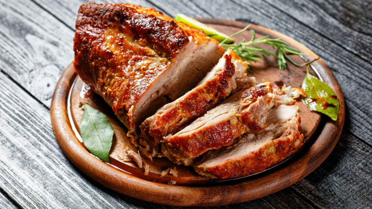 4. Pork Loin — A Leaner Red Meat Option