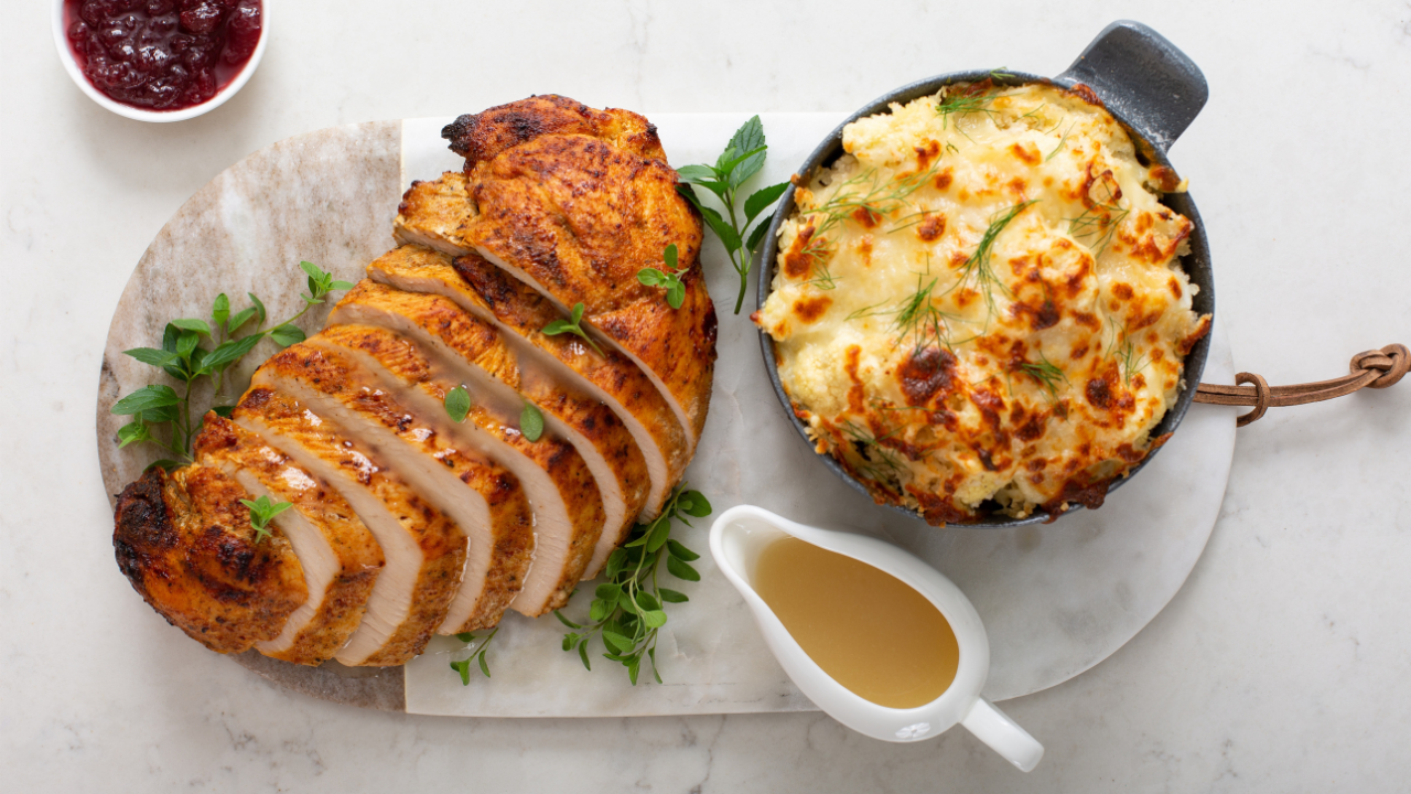 2. Turkey breast provides protein with less fat