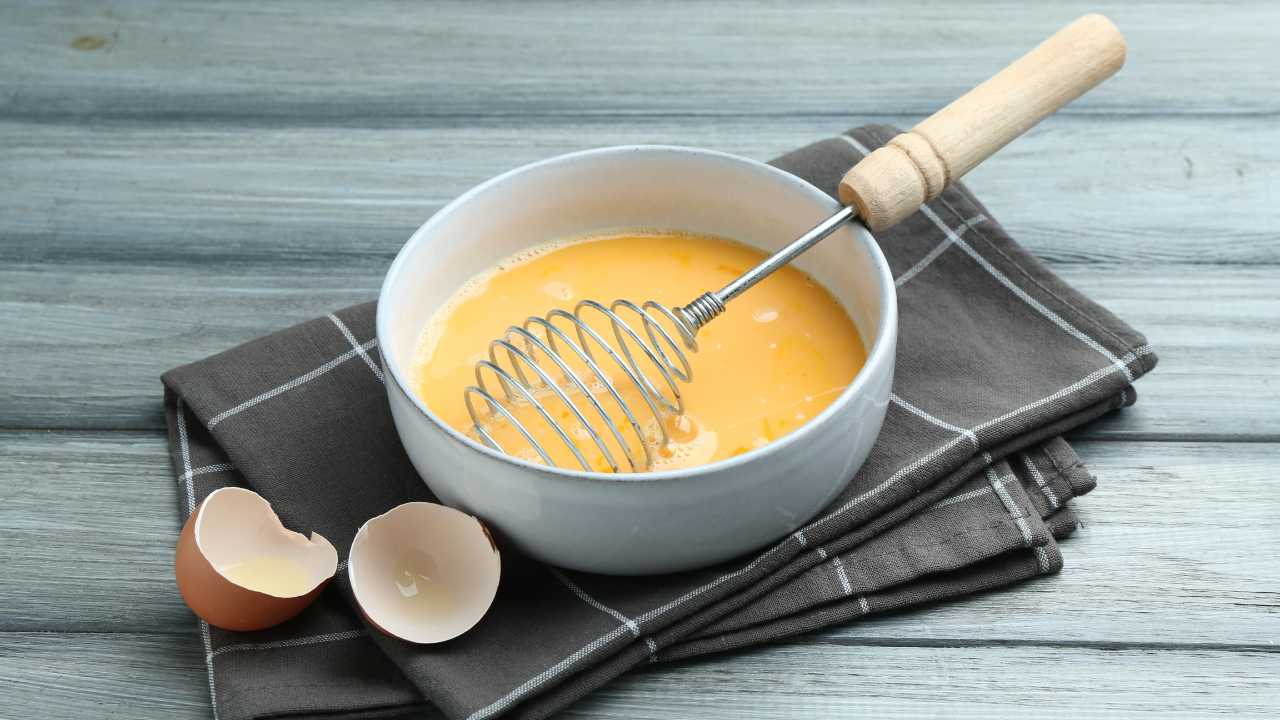 3. Bring eggs to room temperature