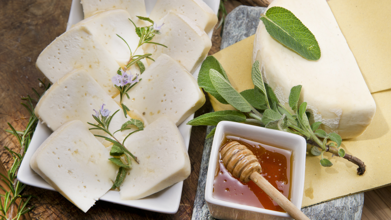 9. Pair hot honey with cheese and charcuterie
