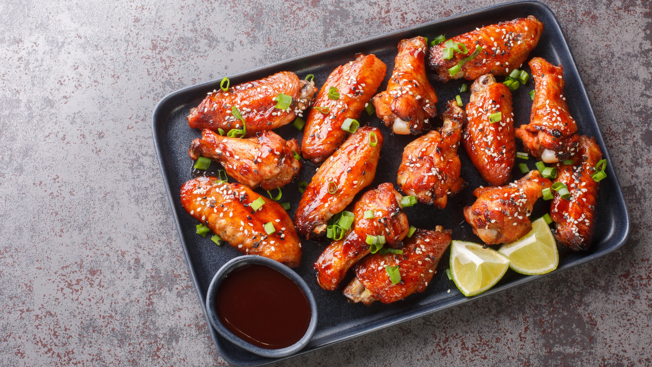 2. Top fried foods with hot honey