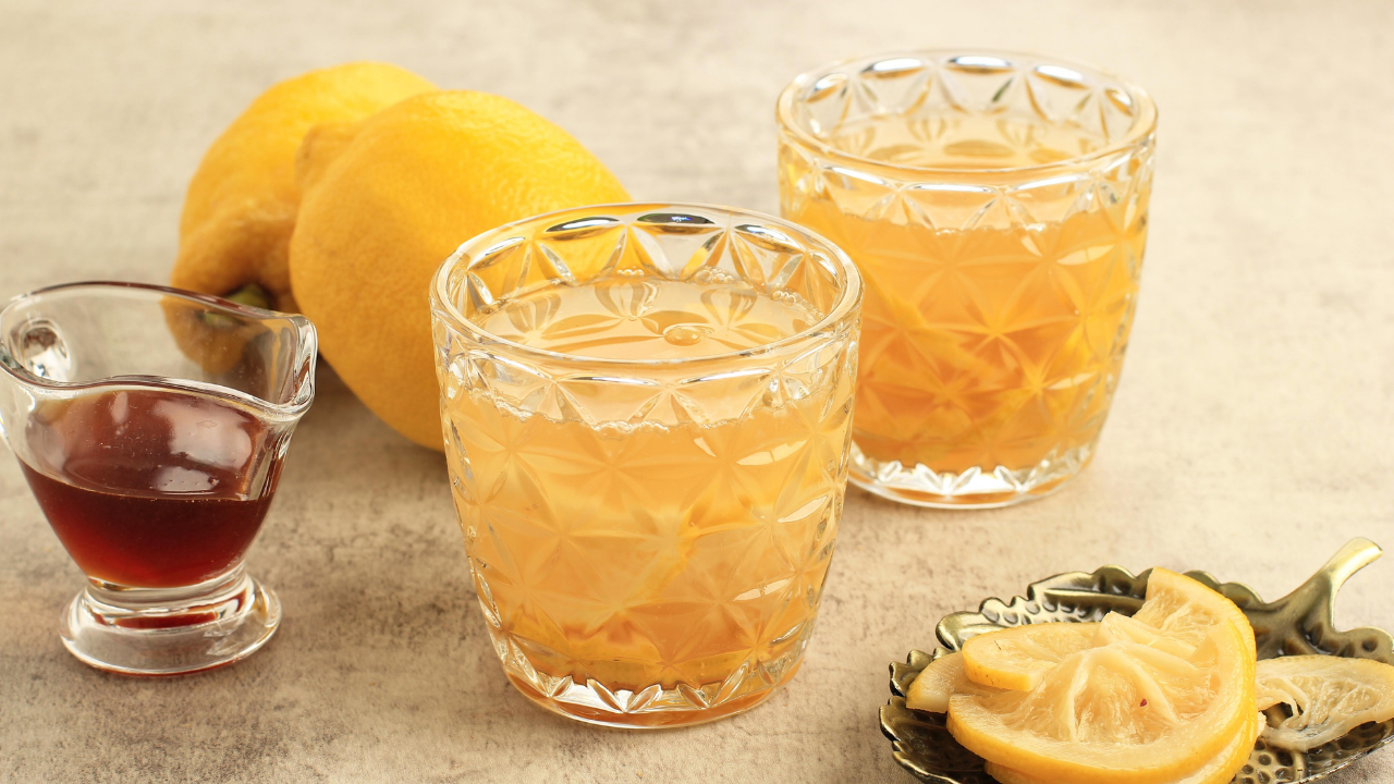 6. Stir hot honey into cocktails and coffee drinks