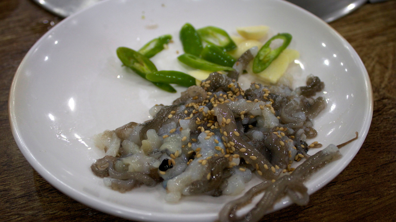 4. Sannakji — South Korea