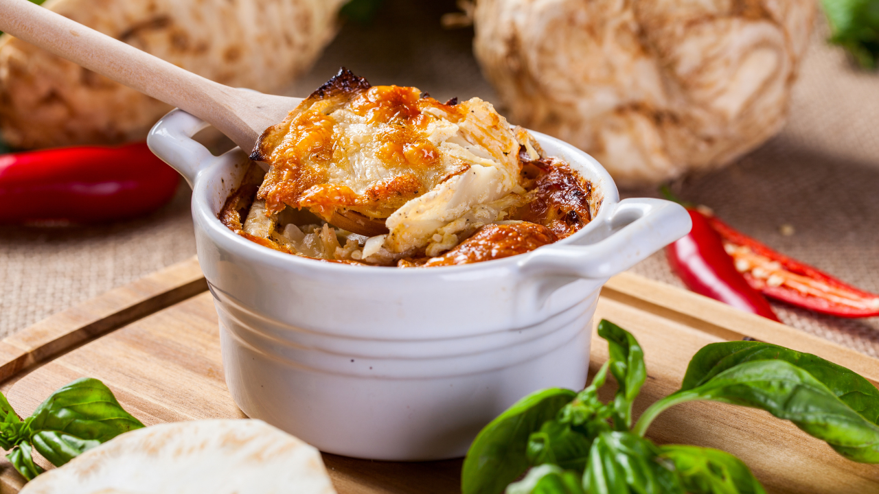 13. Turnip gratin with earthy roasted flavor