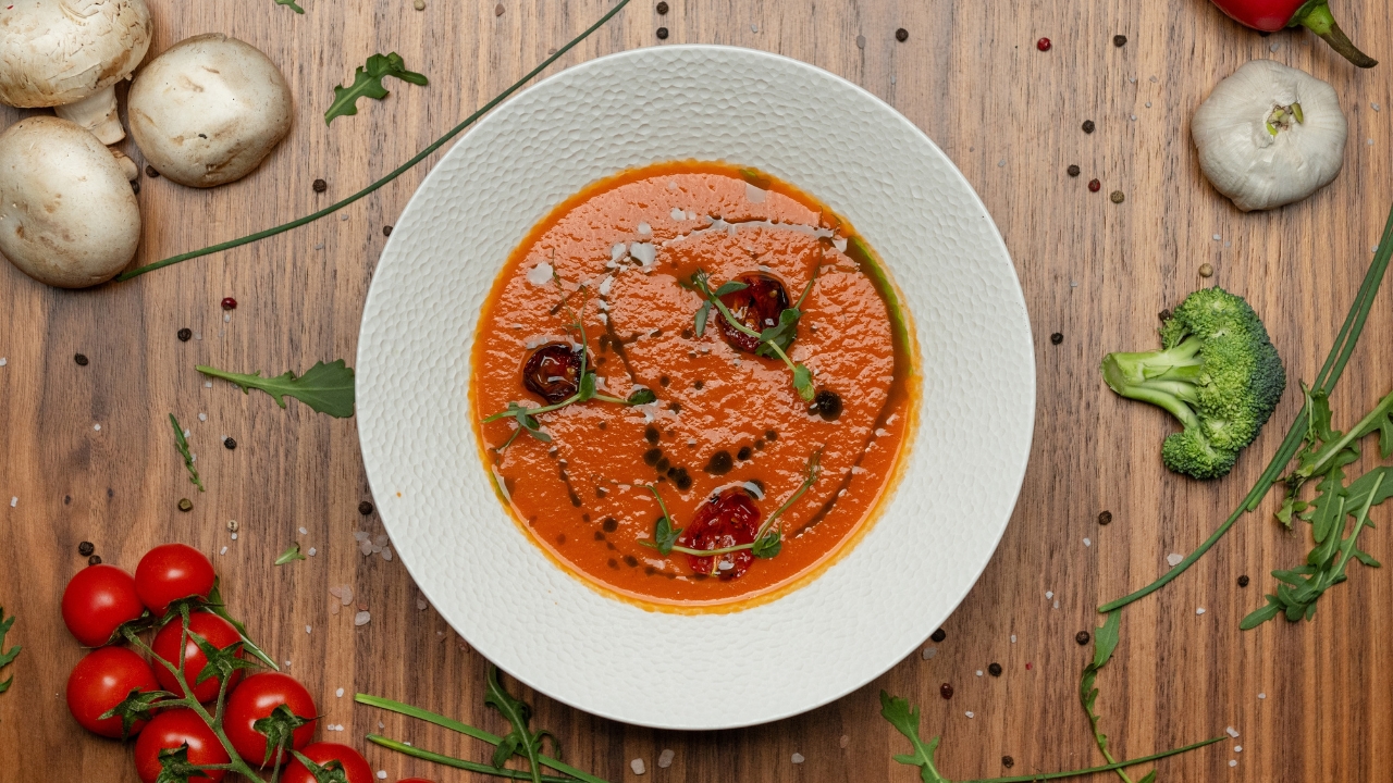 4. Roasted tomato soup
