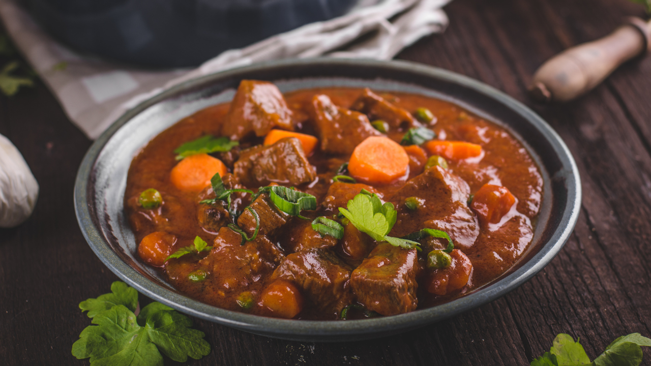 2. Stove-top beef stew