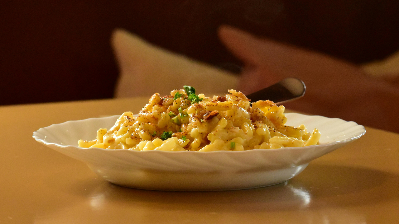 12. Mac and cheese