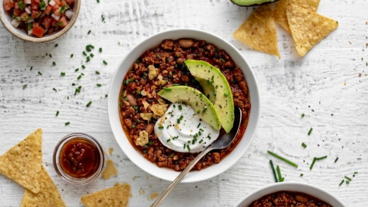 8. Turkey chili