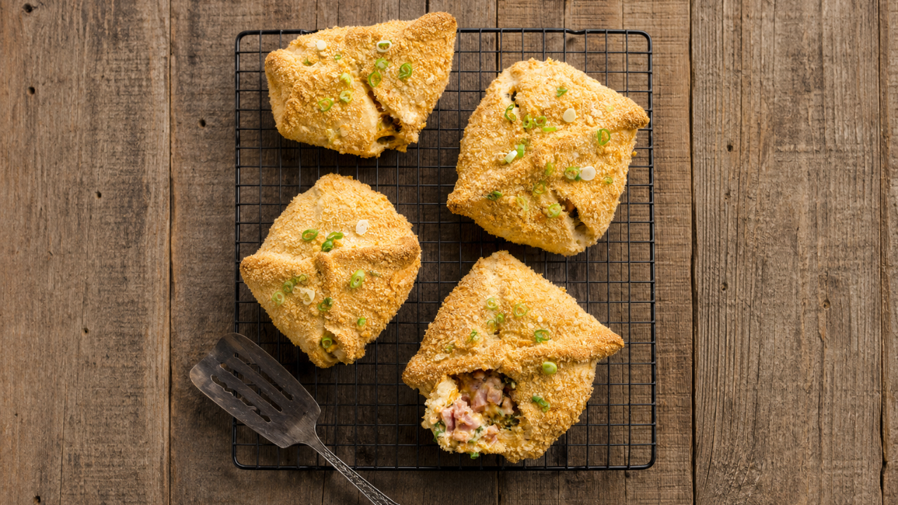 6. Ham and broccoli crescent bakes