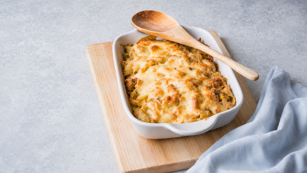 13. Creamy turkey rice casserole