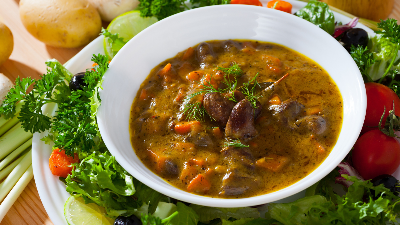 5. Rustic turkey vegetable stew