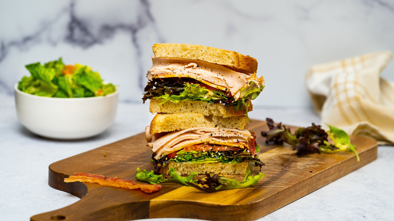 15. Open-faced hot turkey sandwiches