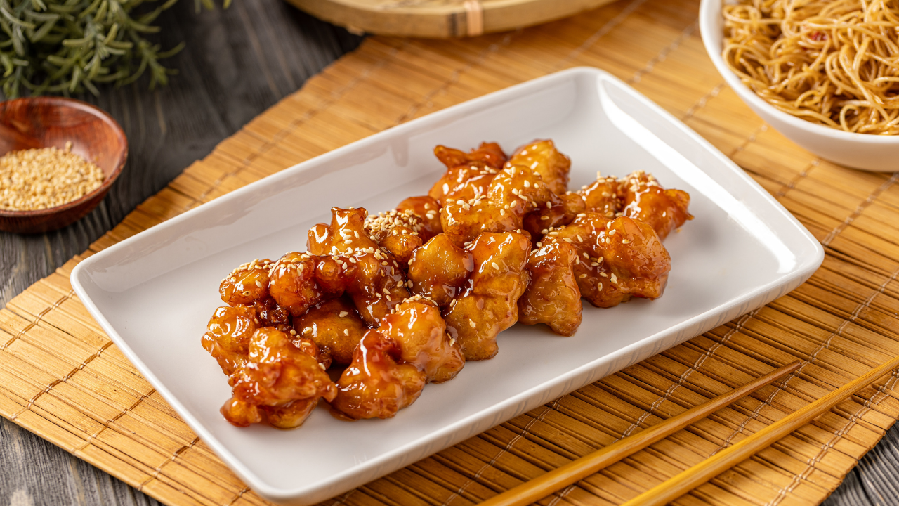 4. Honey Chicken