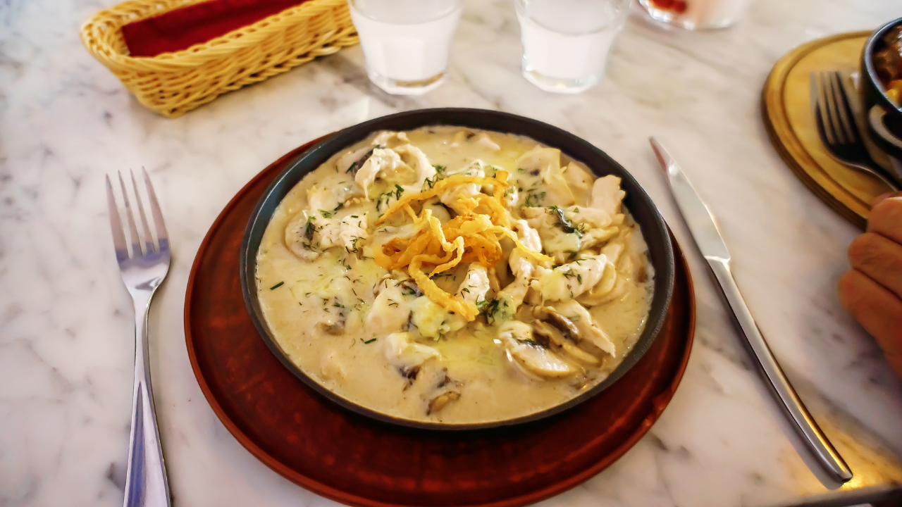 5. Mushroom Chicken