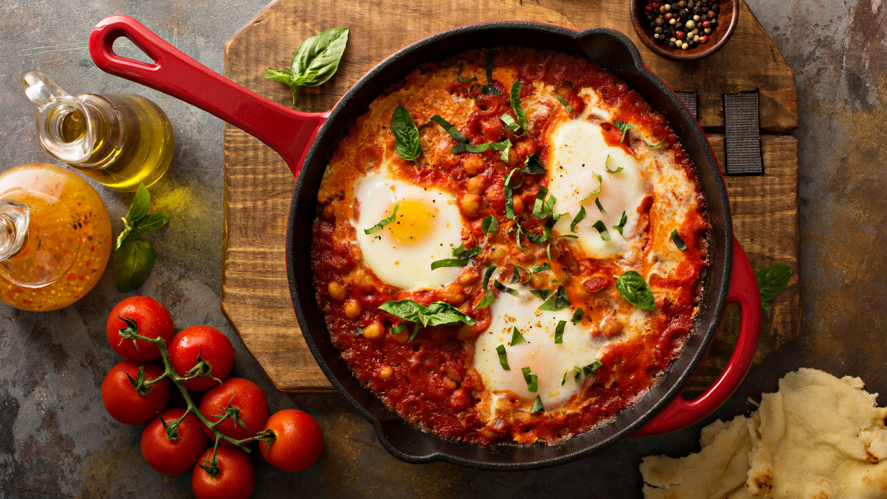 13. One-Pot Chickpea Shakshuka