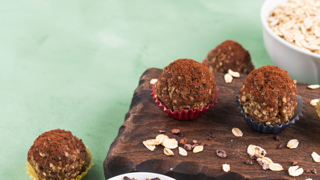 7. Black Bean Chocolate Protein Balls