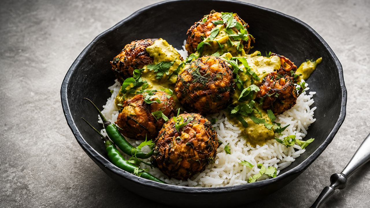 11. Mushroom Kidney Bean Koftas