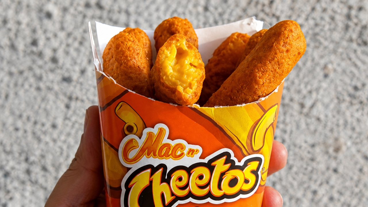 11. Mac n’ Cheetos — snack food mashup
