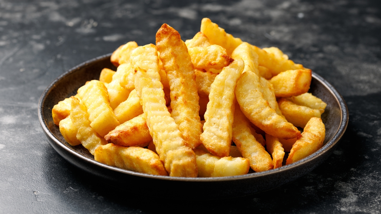 2. Satisfries — healthier crinkle-cut fries