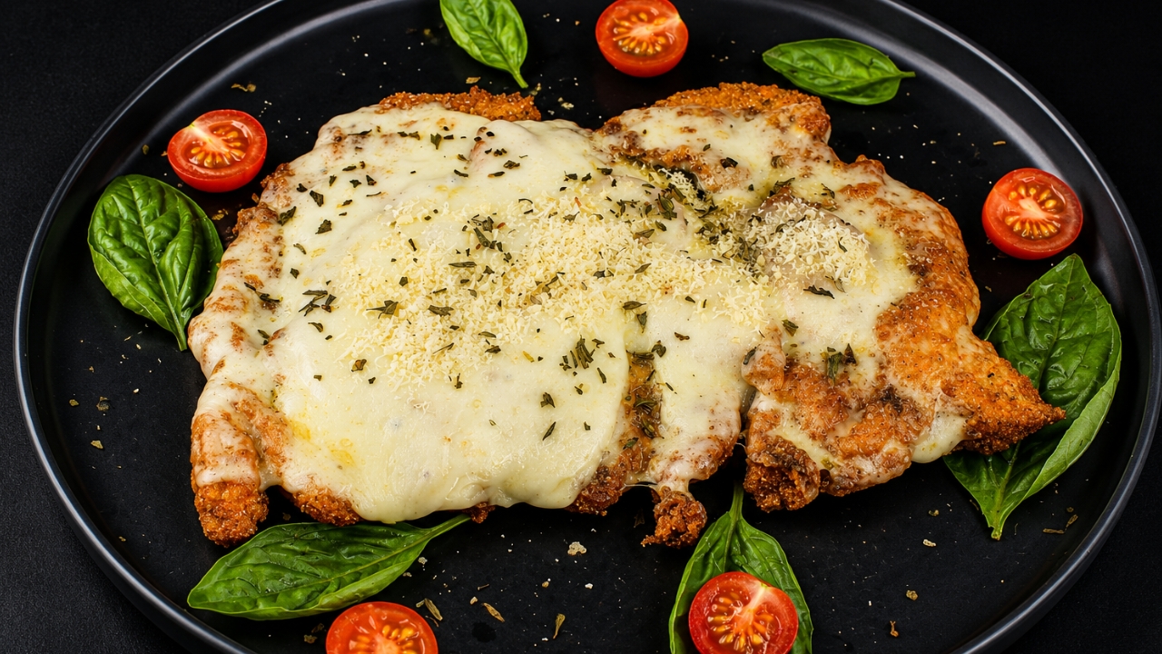 7. Oven-baked parmesan chicken