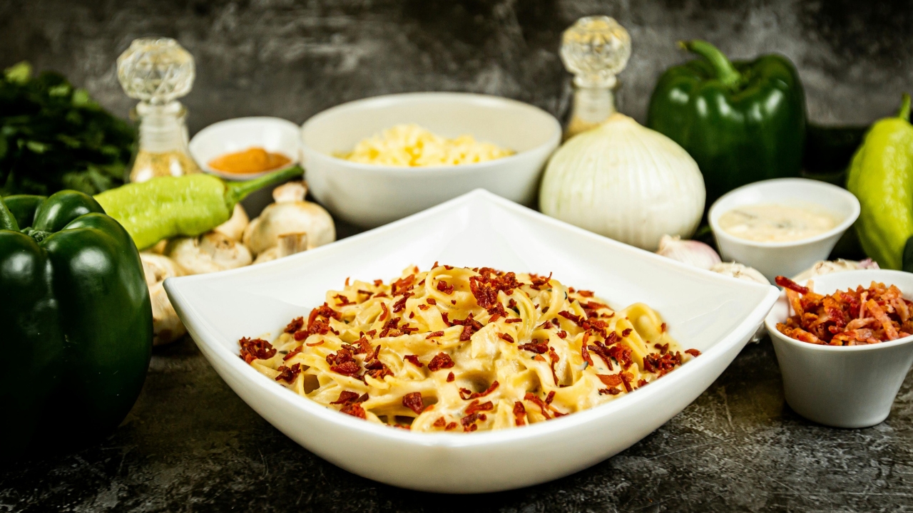 12. Chicken bacon ranch pasta