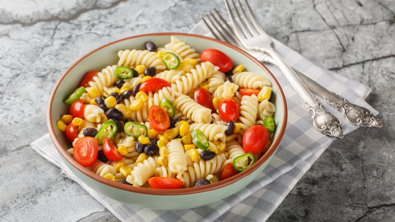 2. Mexican street corn pasta salad
