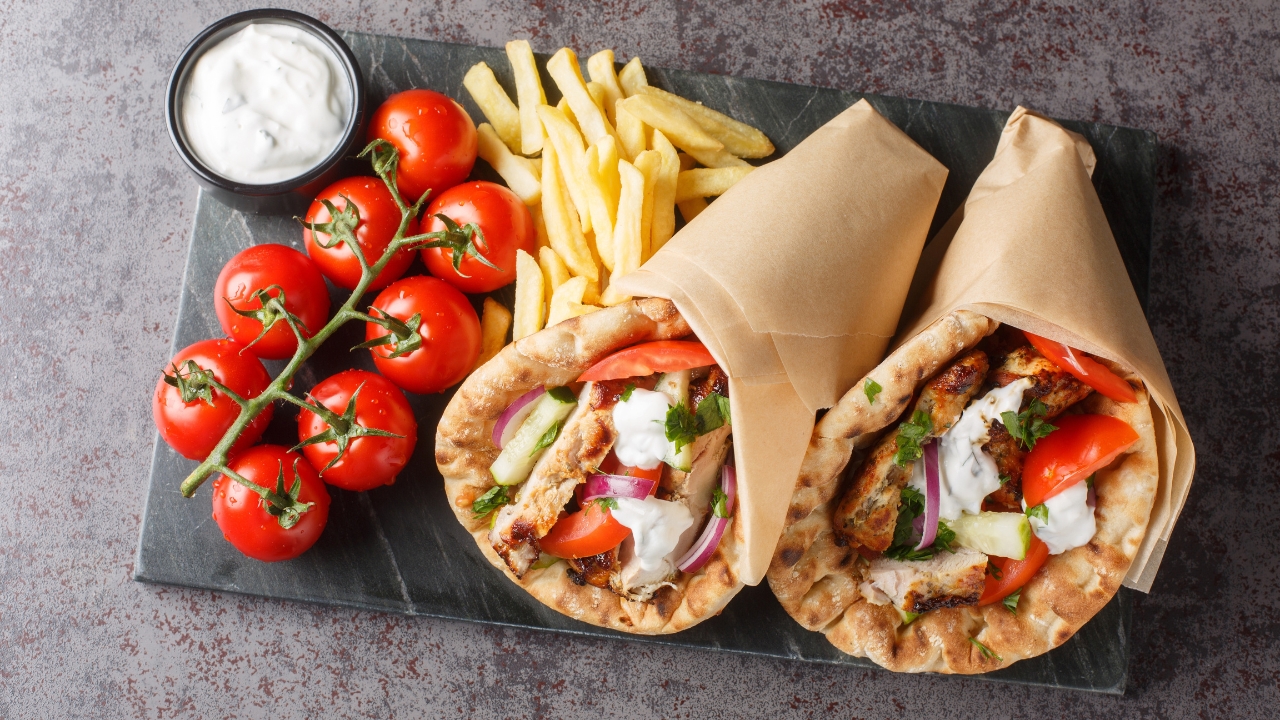 15. Chicken gyros