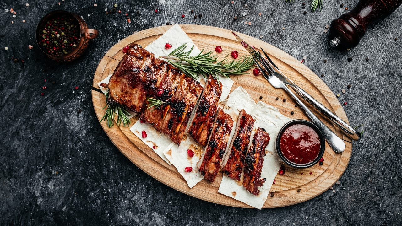 2. Chinese boneless spare ribs