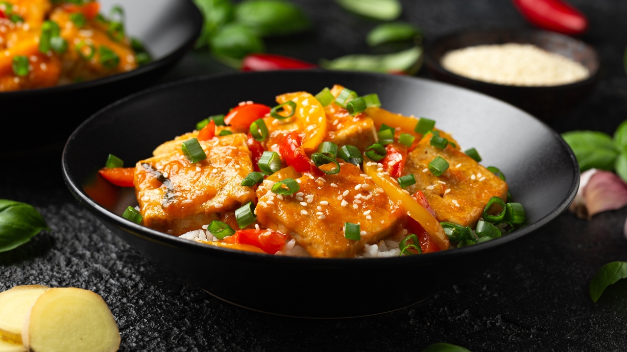 1. Instant Pot sesame chicken