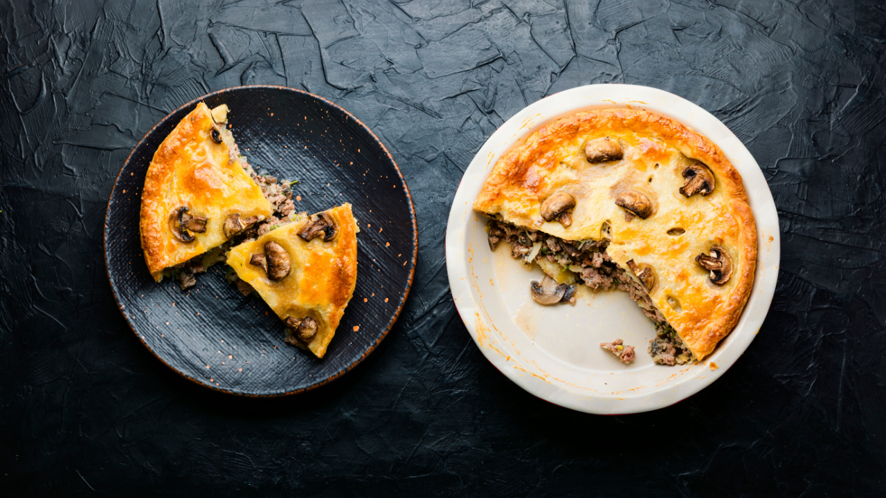 3. Mini Chicken, Leek, and Mushroom Pies — United Kingdom