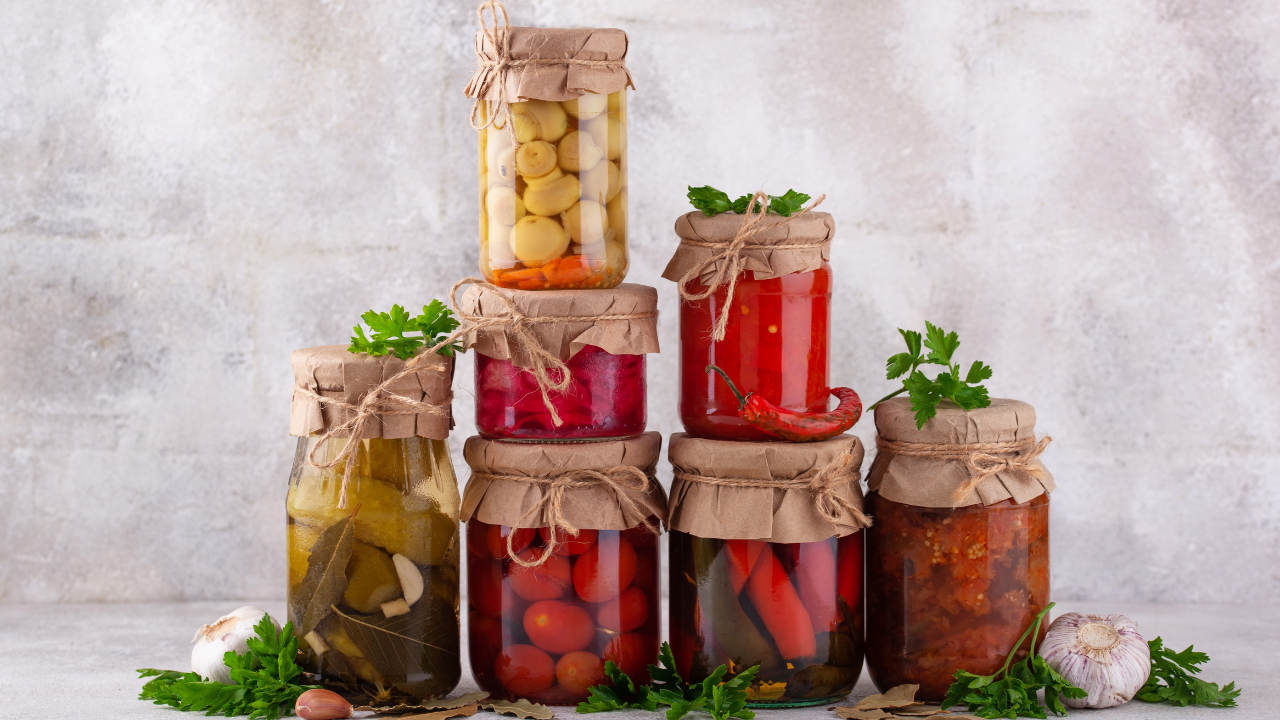 5. Pickled and fermented foods