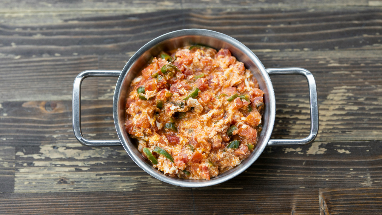 13. Scrambled Eggs with Vegetables