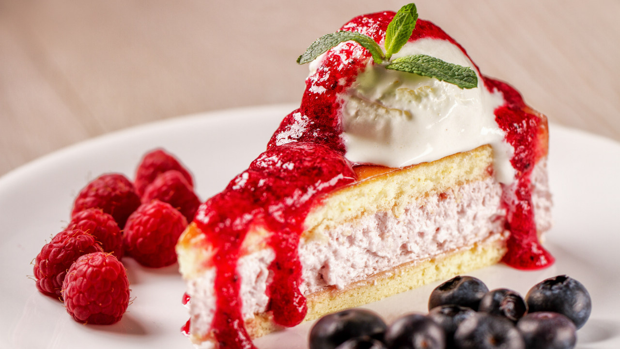 5. Blueberry cheesecake ice cream