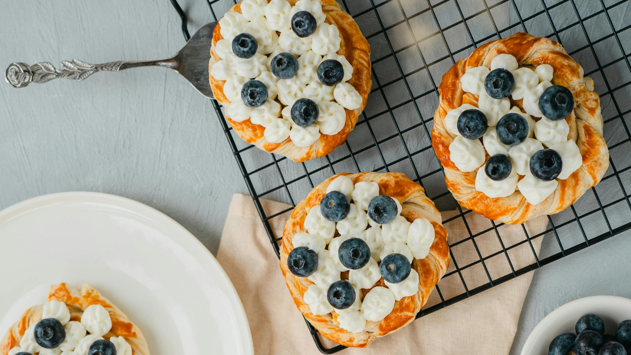 20. Blueberry Scones