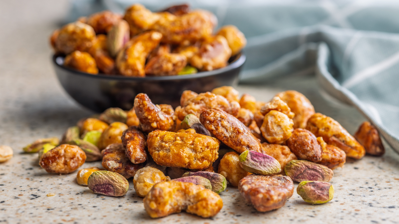 20. Candy-Coated Nuts