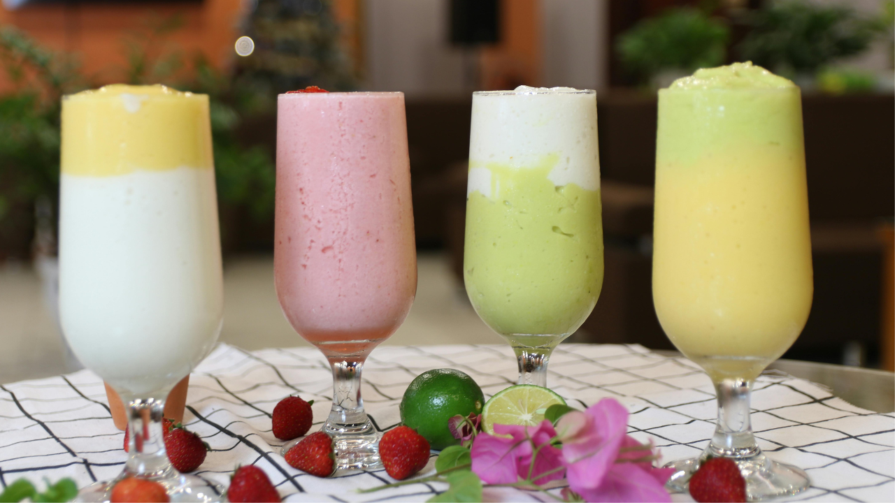 10. Tropical fruit smoothie