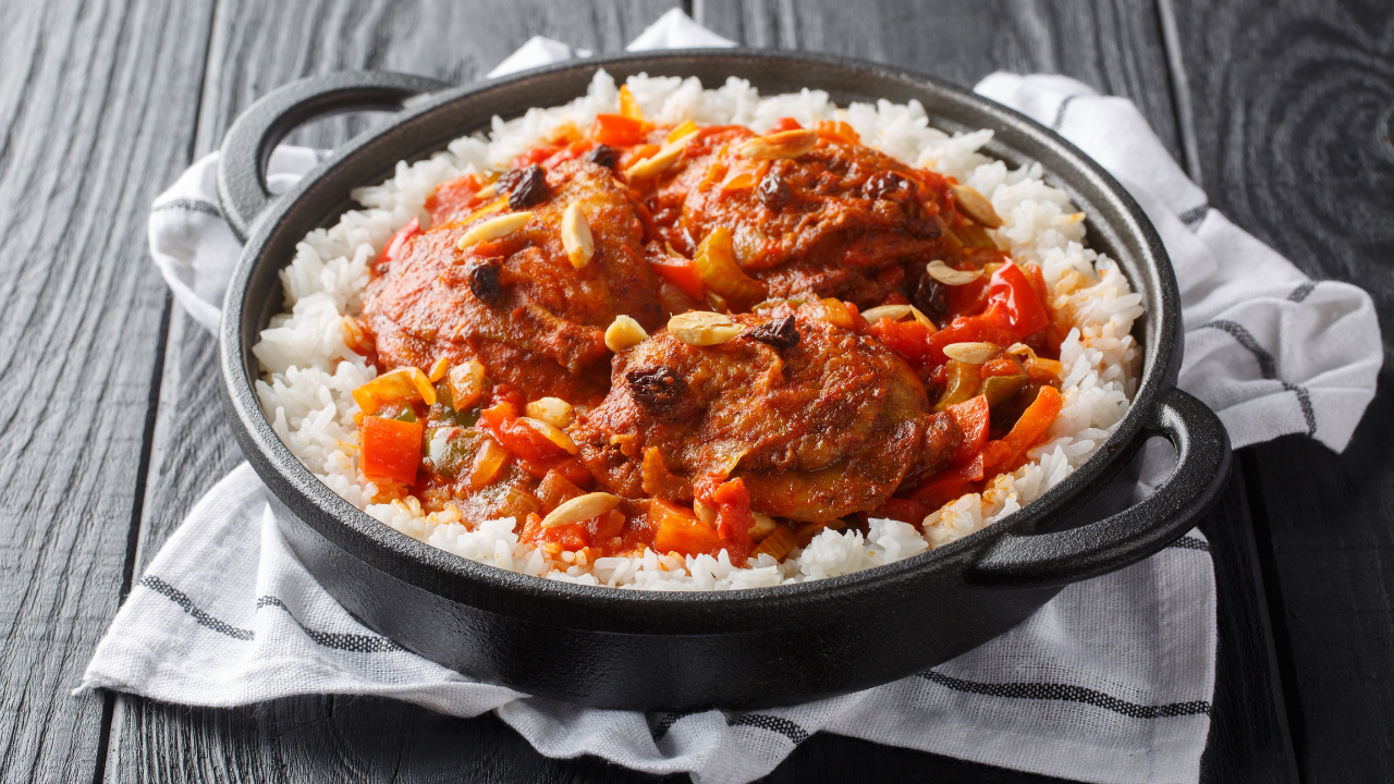 3. Chicken and Rice