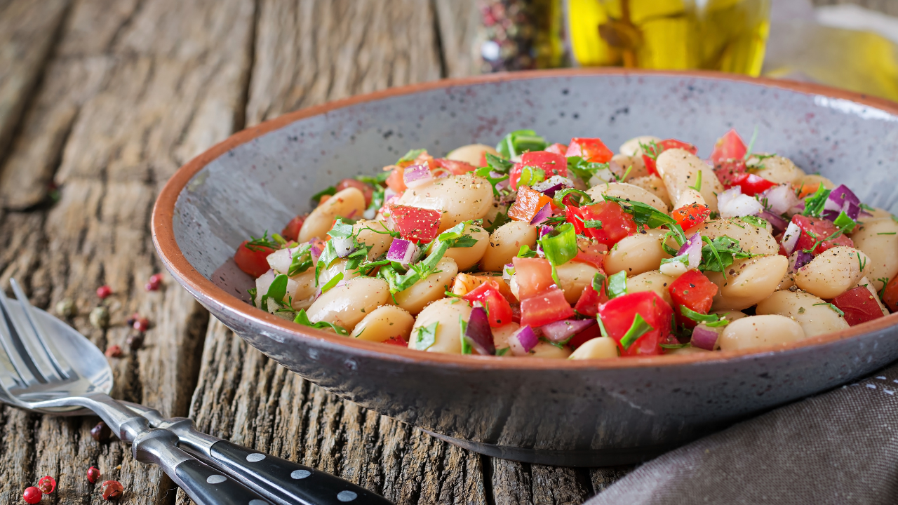 4. White bean panzanella