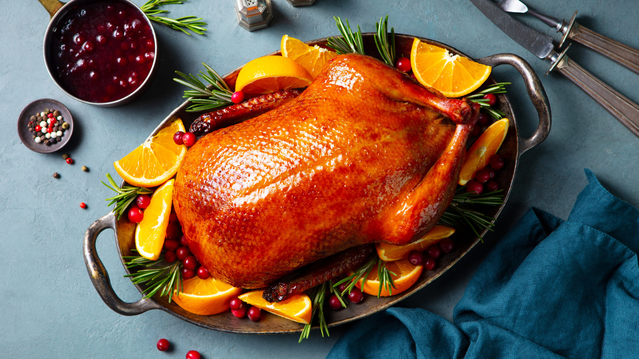 6. Duck with orange sauce