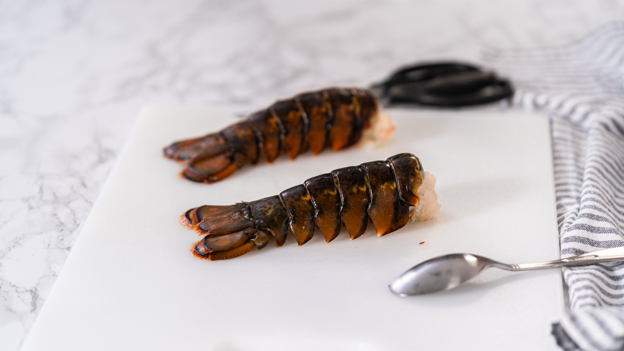 3. Air fryer lobster tails