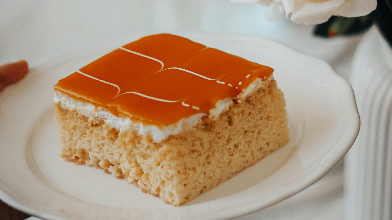 20. Buttermilk Cake with Caramel Icing