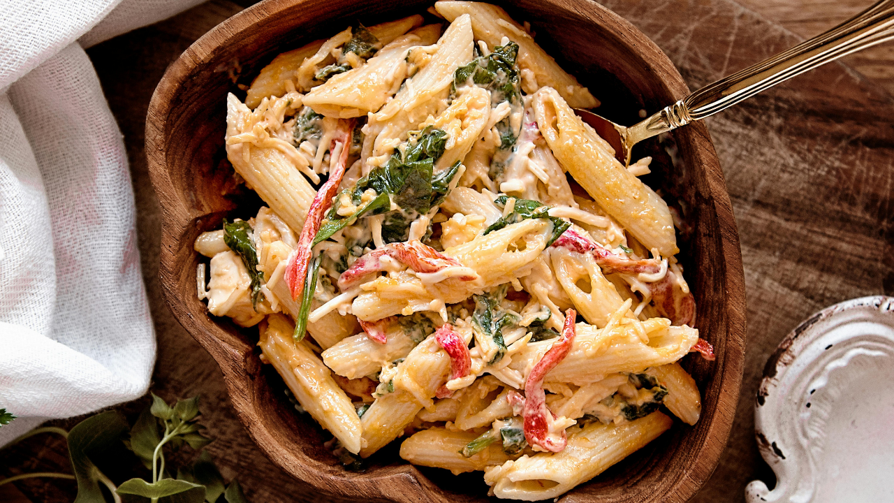 23. Jamaican rasta pasta