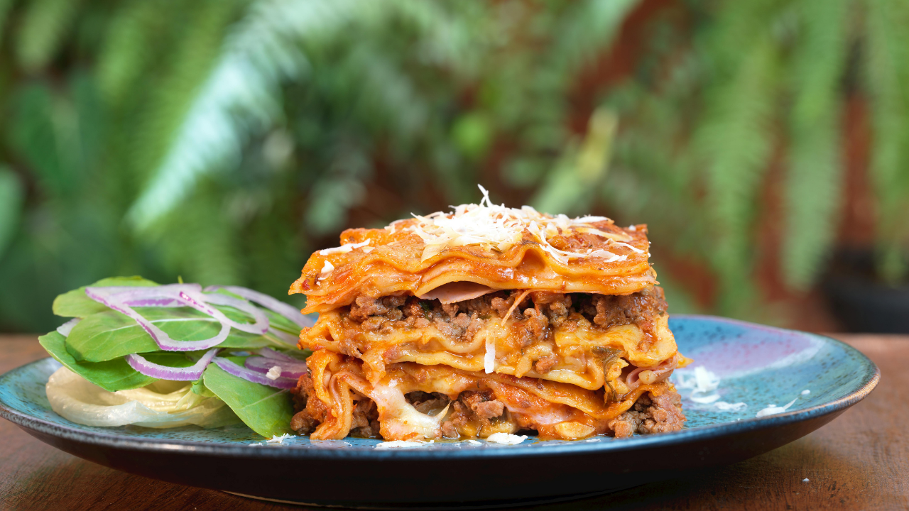 26. Easy veggie lasagna