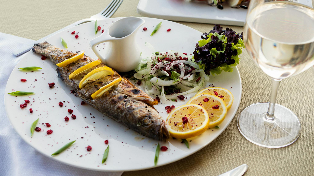 1. Filet-O-Fish with crisp white wine