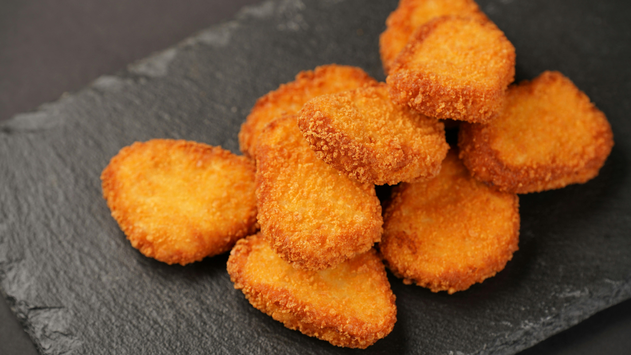 3. Chicken nuggets with sparkling wine