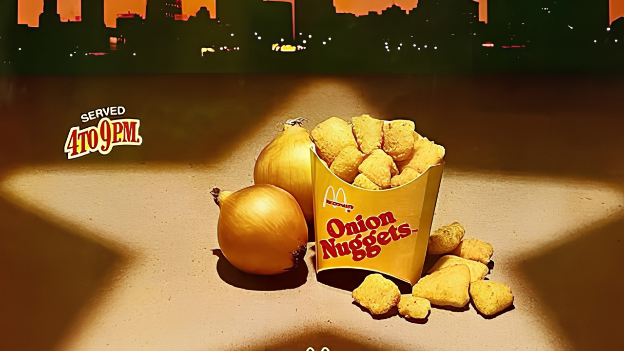 7. McDonald’s Onion Nuggets