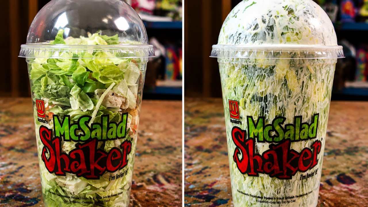 9. McDonald’s McSalad Shakers