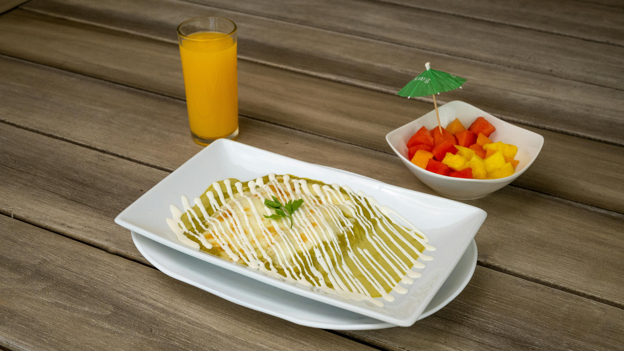 9. Vegetarian Enchilada Casserole
