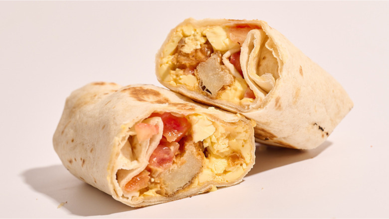 2. Taco Bell: Cheesy Toasted Breakfast Burrito With Potato