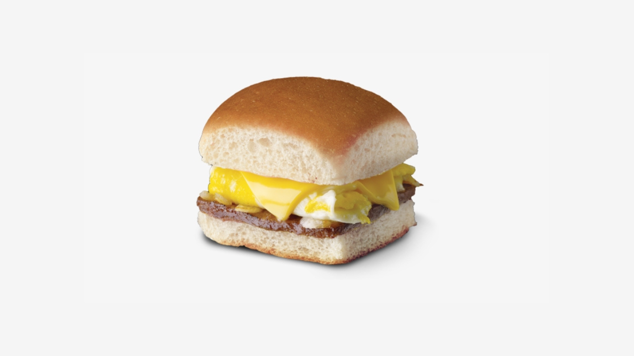 9. White Castle: Original Slider with Egg & Cheese